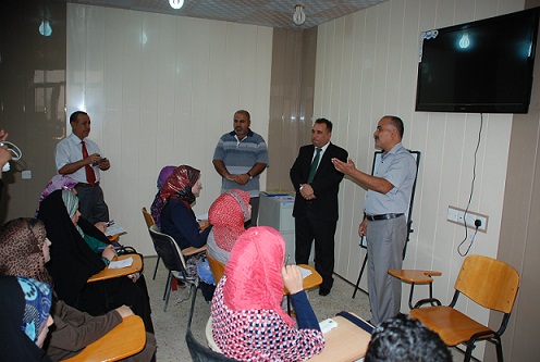 دورة تطويرية حول آلية سحب نماذج لمياة الشرب  في واسط