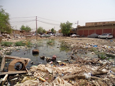 كربلاء :صناعيو الحي الصناعي يشكون اهمال الخدمات في منطقتهم (مصور)