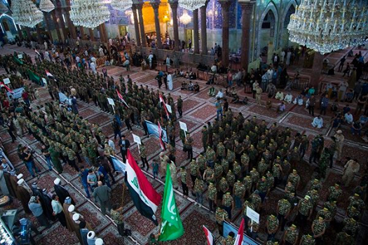 كربلاء :( 1400) متدرب يلبون نداء المرجعية بتخرجهم من مؤسسة الرضوان