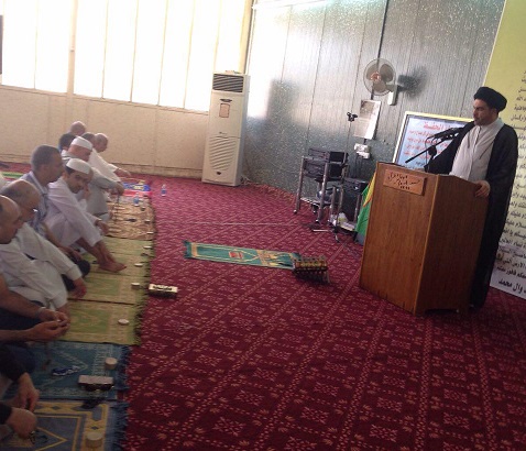 خطيب جمعة المنطقة الخضراء: روسيا جادة في محاربة داعش على عكس التحالف الغربي المستفيد من بقاء داعش