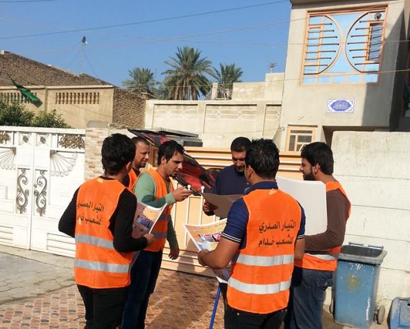 التيار الصدري يعلن نجاح حملته بـ"الحث على تحديث السجلات الانتخابية" ويؤكد المفوضية أكدت تزايد المواطنين على مراكزها بعد انطلاق الحملة