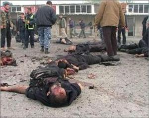 استشهاد واصابة 50 من زوار الاربعينية العائدين بانفجار مفخخة بالمسيب