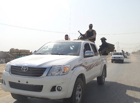 وصول خمسة افواج من لواء كربلاء للمشاركة في عمليات بلد وسامراء المقدسة.(مصور)