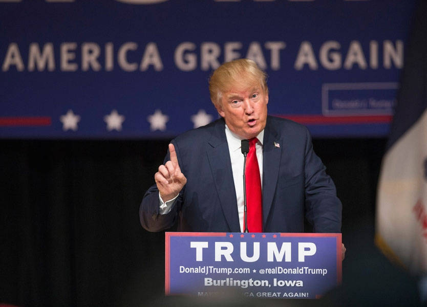 المرشح الجمهوري للرئاسة الأميركية:اوباما وكلنتون خلقا داعش