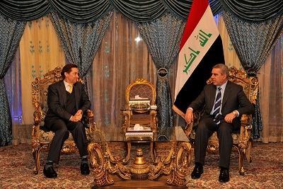 الخزاعي للسفيرالفرنسي :نرفض التدخل الخارجي والحكومة جادة لحل مطالب المتظاهرين المشروعة