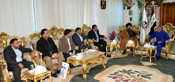 محافظ ميسان يوعز بتخصيص قطع اراض باسم الامانة العامة للعتبة الحسينية المقدسة لانشاء مشاريعها الخدمية في المحافظة