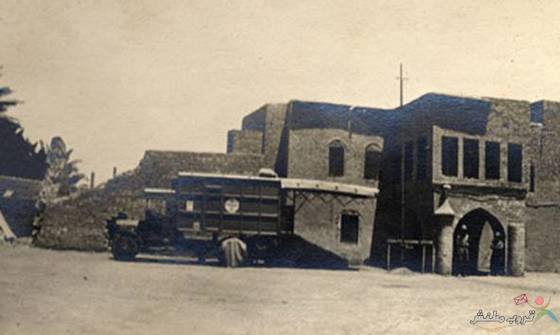 صورة ارشيفية نادرة لقوات الاحتلال الانكليزي في الانبار عام 1918