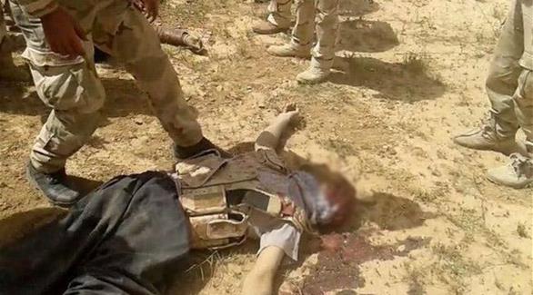 بالصورة:مقتل انتحاري بعد محاصرته في الثرثار
