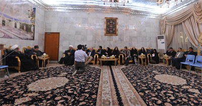 دبلوماسيون وسفراء ألمان يلتقون ممثل المرجعية العليا في كربلاء