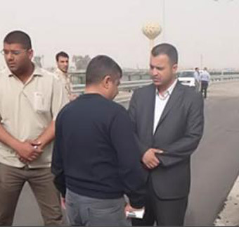 نائب رئيس لجنة الأعمار في كربلاء يعلن انجاز أكثر من 85% من مجسر الامام علي وقرب افتتاحه