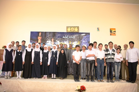 العتبة الحسينية المقدسة تدعم  طلبة موهوبين  يدرسون في مدرسة من افضل خمسة مدارس بالعراق