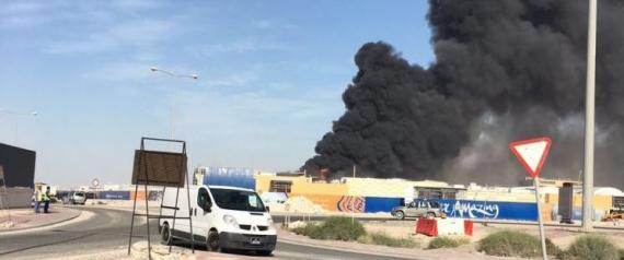 الثاني من نوعه خلال 24 ساعة.. حريق في مجمع تجاري قيد الإنشاء بقطر ولا إصابات