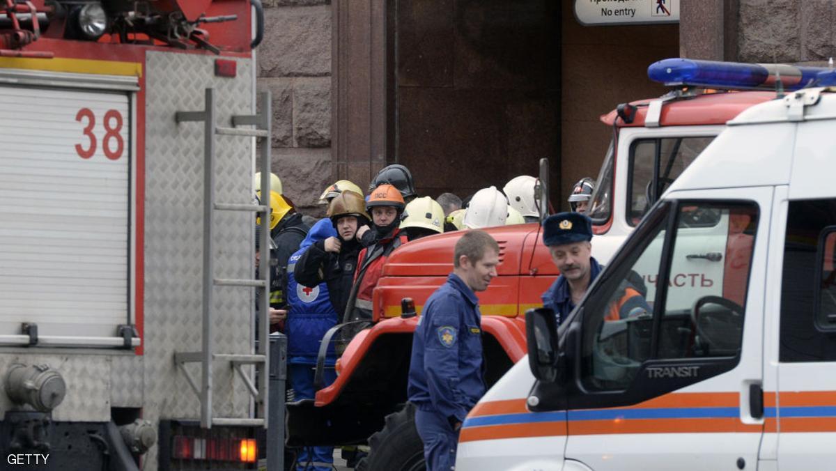 إبطال مفعول عبوة ناسفة أخرى بمحطة مترو بسان بطرسبرغ