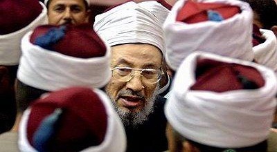 القرضاوي من الدوحة يهاجم المالكي ويصفه بانه من جبابرة الأرض