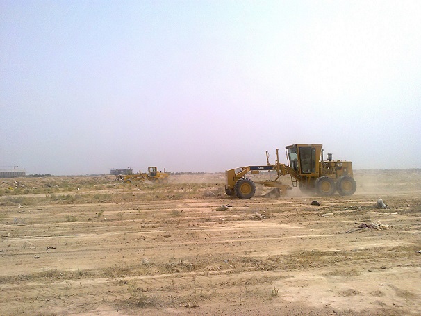 بلدية كربلاء المقدسة المباشرة بتسوية أراضي سكنية