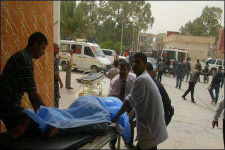 الحصيلة النهائية للتفجير المزدوج في كربلاء