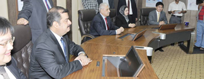 محافظة نينوى تطلق العمل بالدائرة التلفزيونية المغلقة