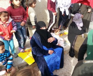 العتبة الحسينية توزع 270 طنا من المواد الغذائية على 800 عائلة نازحة في سنجار كاجراء عاجل