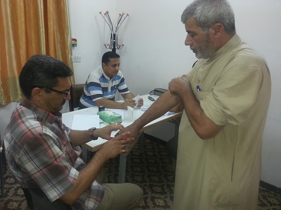 كربلاء :خدمات طبية وصحية وعلاجية للنازحين على مدار الساعة