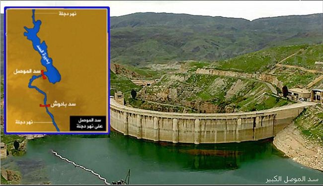 داعش يسيطرون على بلدة (وانا) قرب سد الموصل