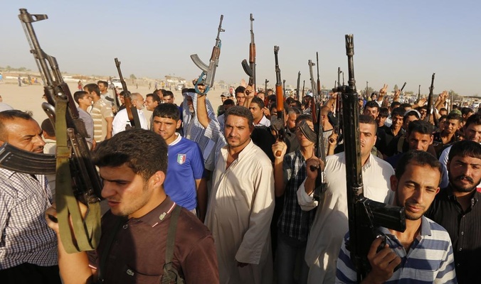 200 موصلي يلتحقون بـالضباط الاحرار لمقاتلة عصابات "داعش"