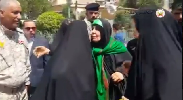 بالفيديو: هكذا أستقبل الكربلائيون (ام قصي) التكريتية