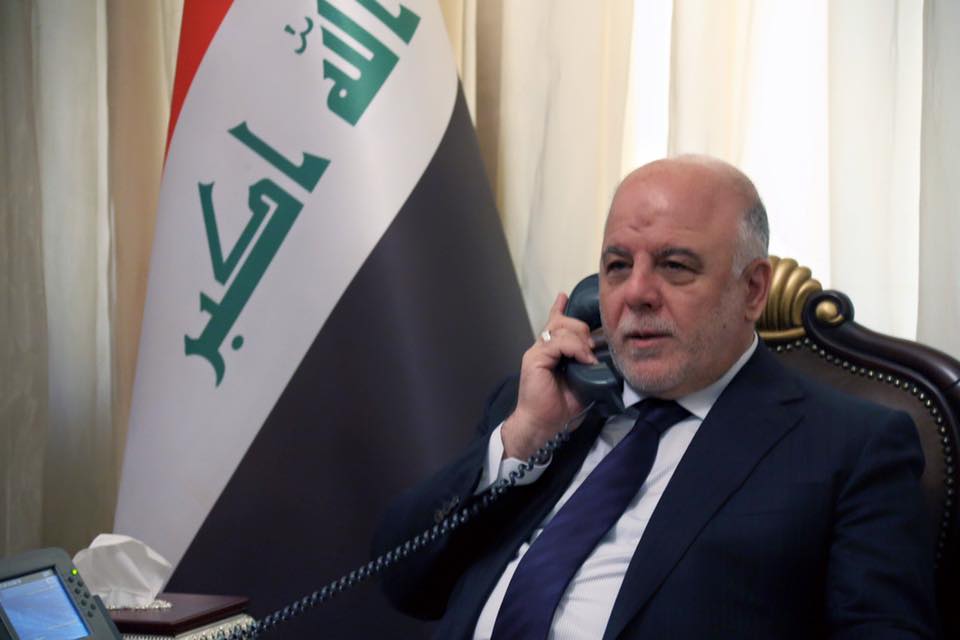 العبادي وبايدن يبحثان الاستعدادات لاستكمال تحرير الموصل