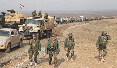 نيويورك تايمز :تقهقر البيشمركة يقلق أميركا ،والاخيرة تعتبر البيشمركة هي من لطخت سمعتها بأيديها