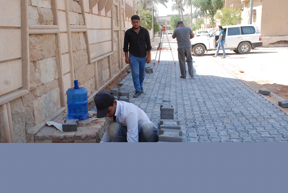كربلاء :بكلفة مليار و 800 مليون دينار عراقي  دائرة التنفيذ المباشرتؤهل عدد من الشوارع