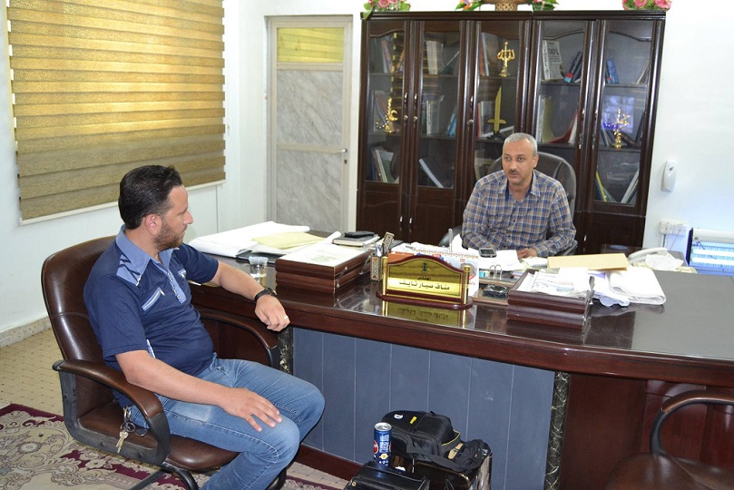 إقامة مشروع متطور لري المزروعات في منطقة الخيرات بكربلاء