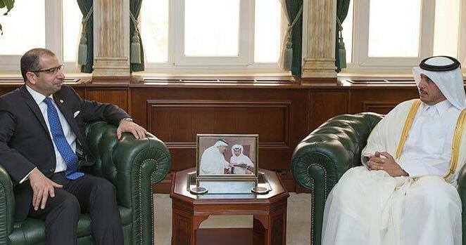 الجبوري يبحث مع آل ثاني في الدوحة دعم العملية السياسية بالعراق والمصالحة