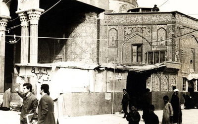 الصحن الحسيني الشريف بكربلاء في ستينات القرن الماضي