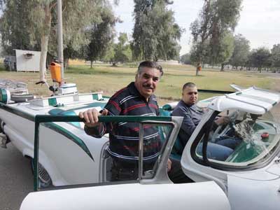 لاول مرة في العراق افتتاح المتحف المتجول الثقافي  (مصور)