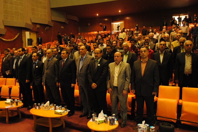 كربلاء تحتفل بحضور رسمي ثقافي بمناسبة تتويج بغداد عاصمة الثقافة العربية لعام 2013(مصور)