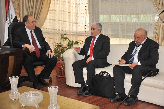 الأمين العام للأتحاد البرلماني العـربي خلال لقائه عارف طيفور: نتابع بحرص مايدور في المشهد العراقي