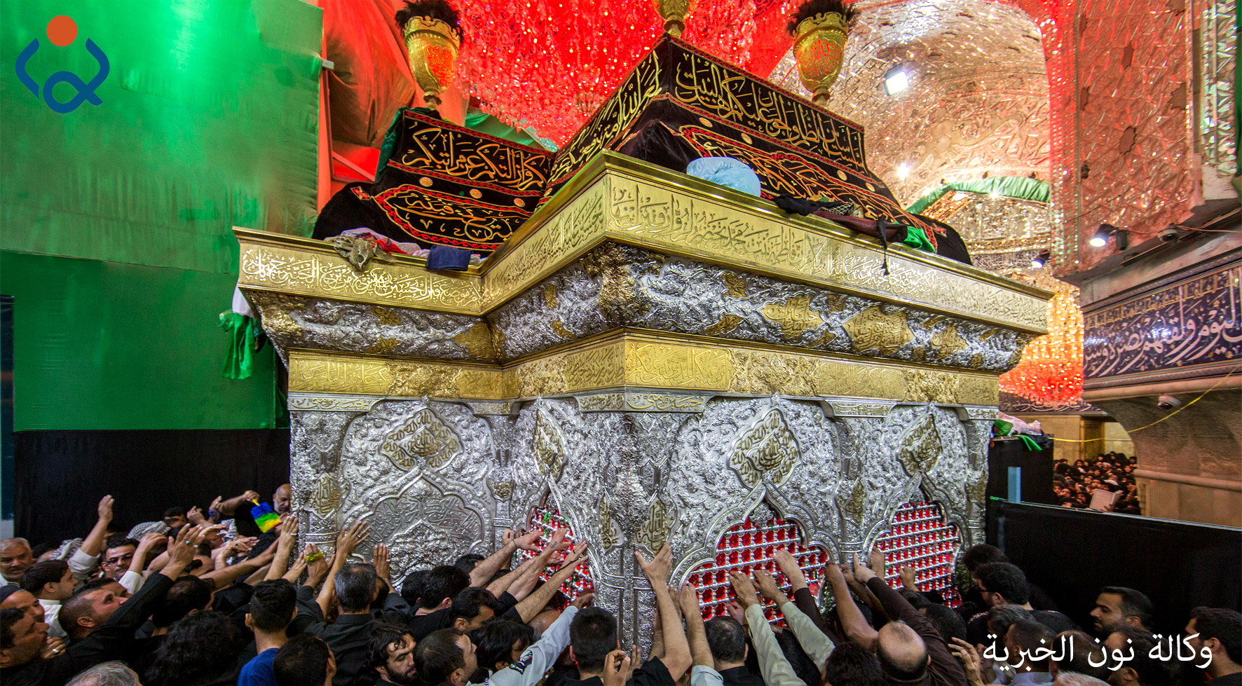 العتبة الحسينية المقدسة تخصص مبالغ مالية من شباك حرم الامام الحسين لعوائل شهداء الحشد الشعبي