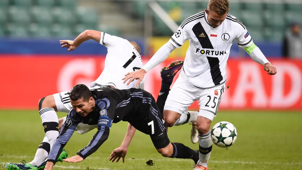 ريال مدريد يعود بتعادل بطعم الهزيمة من بولندا