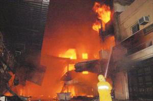 إحراق أكثر من 30 محلا لبيع الخمور و4 فنادق في دهوك