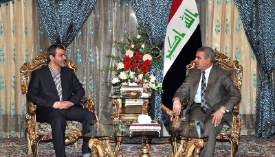 الخزاعي يستقبل السفير الايراني  في العراق