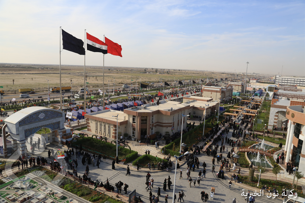 بالصور: تعرف على انواع الخدمات التي تقدمها العتبة الحسينية في مدن الزائرين لزوار الاربعين