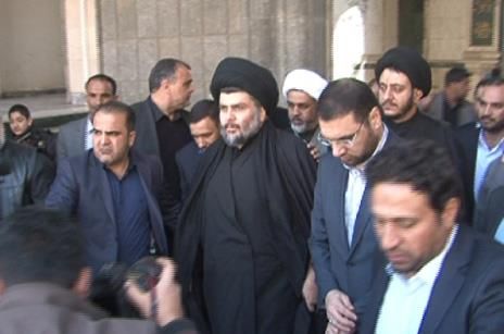 الصدر يزور كنيسة سيدة النجاة :مطالب متظاهري الانبار مشروعة باستثناء الغاء اجتثاث البعث