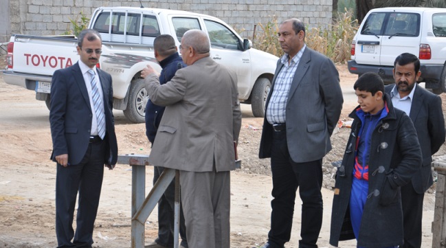 مكتب وزير الموارد المائية يطلع على مشروع وصفه البعض بالفاشل كشفته وكالة نون الخبرية في وقت سابق