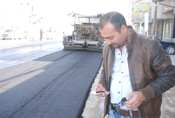 كربلاء:98% نسبة الإنجاز في مشروع تبليط شارع حي النصر المخصص له اكثر من (5) مليار دينار