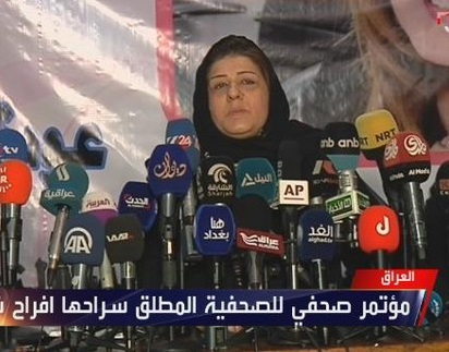 أفراح شوقي: الخاطفون حققوا معي وكنت محتجزة خارج بغداد