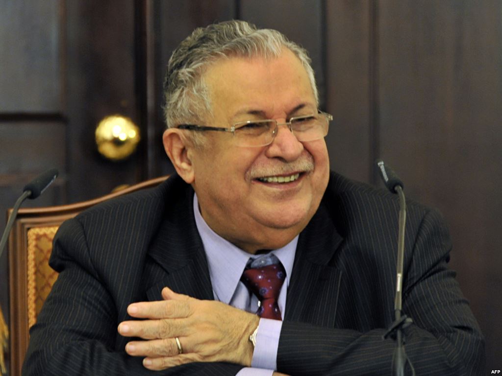 المحمود يرشح الطالباني لجائزة نوبل للسلام