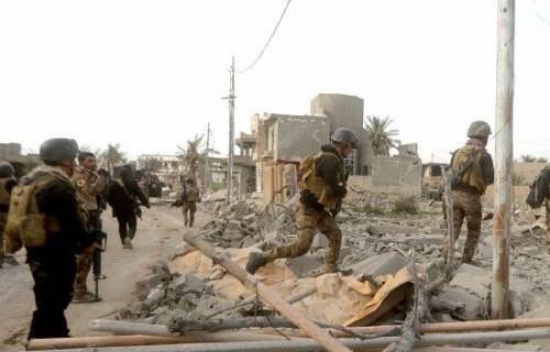 قوات مكافحة الارهاب تدخل الى مركز السجارية