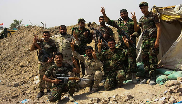 لواء تابع للعتبة الحسينية يكشف عن خريطة طريق الدواعش بعد هروبهم من المعركة بمحاذاة نهر دجلة