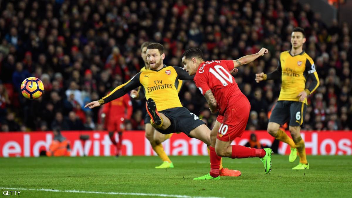 ليفربول يحسم "قمة إنفيلد" بثلاثية بمرمى آرسنال