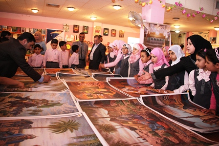 العتبة الحسينية تستقطب اطفال وتلاميذ البصرة من خلال نشاطات ثقافية وفنية  (تقرير مصوّر)