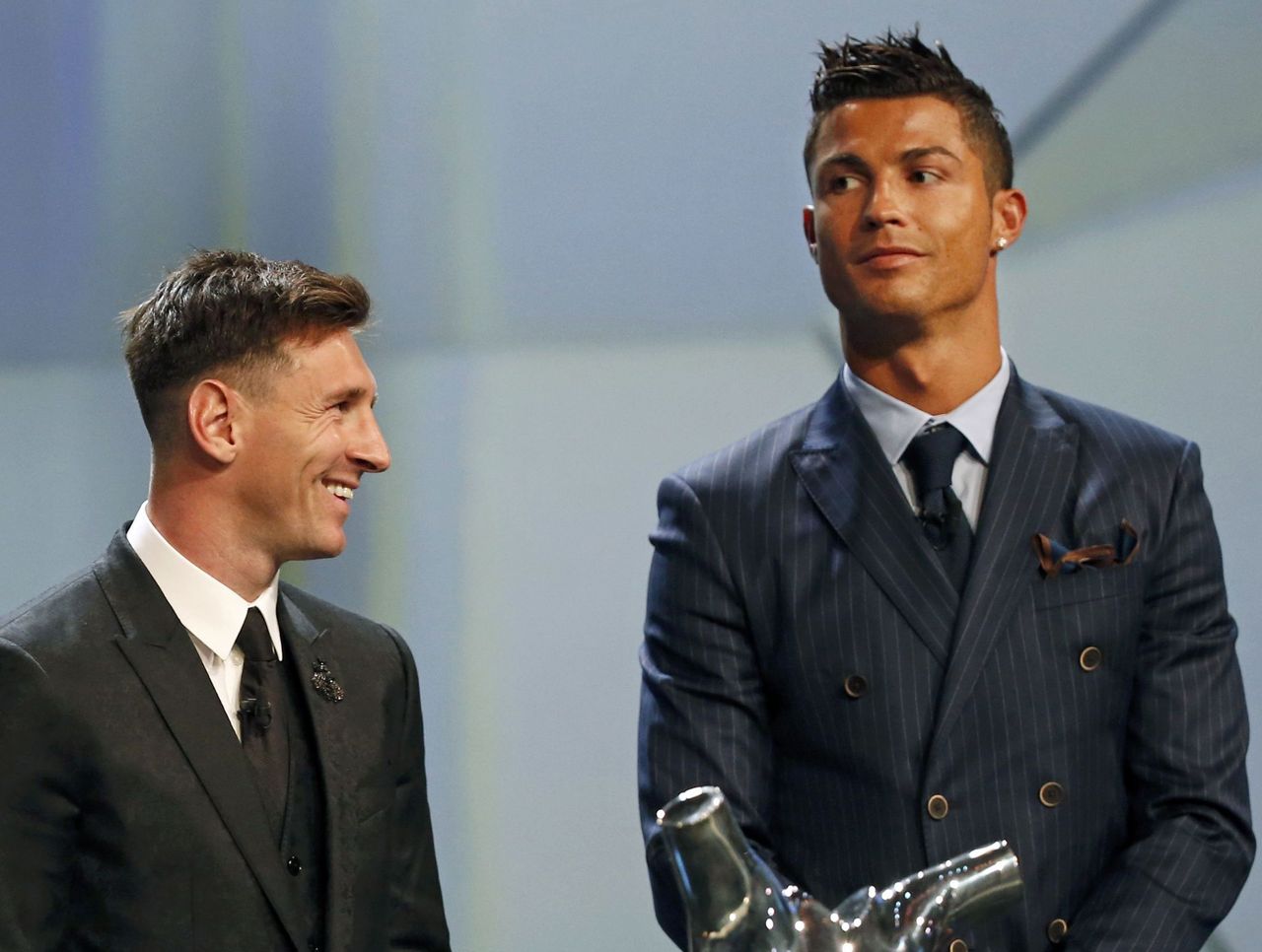 ميسي: العداء مع رونالدو صنيعة الإعلام